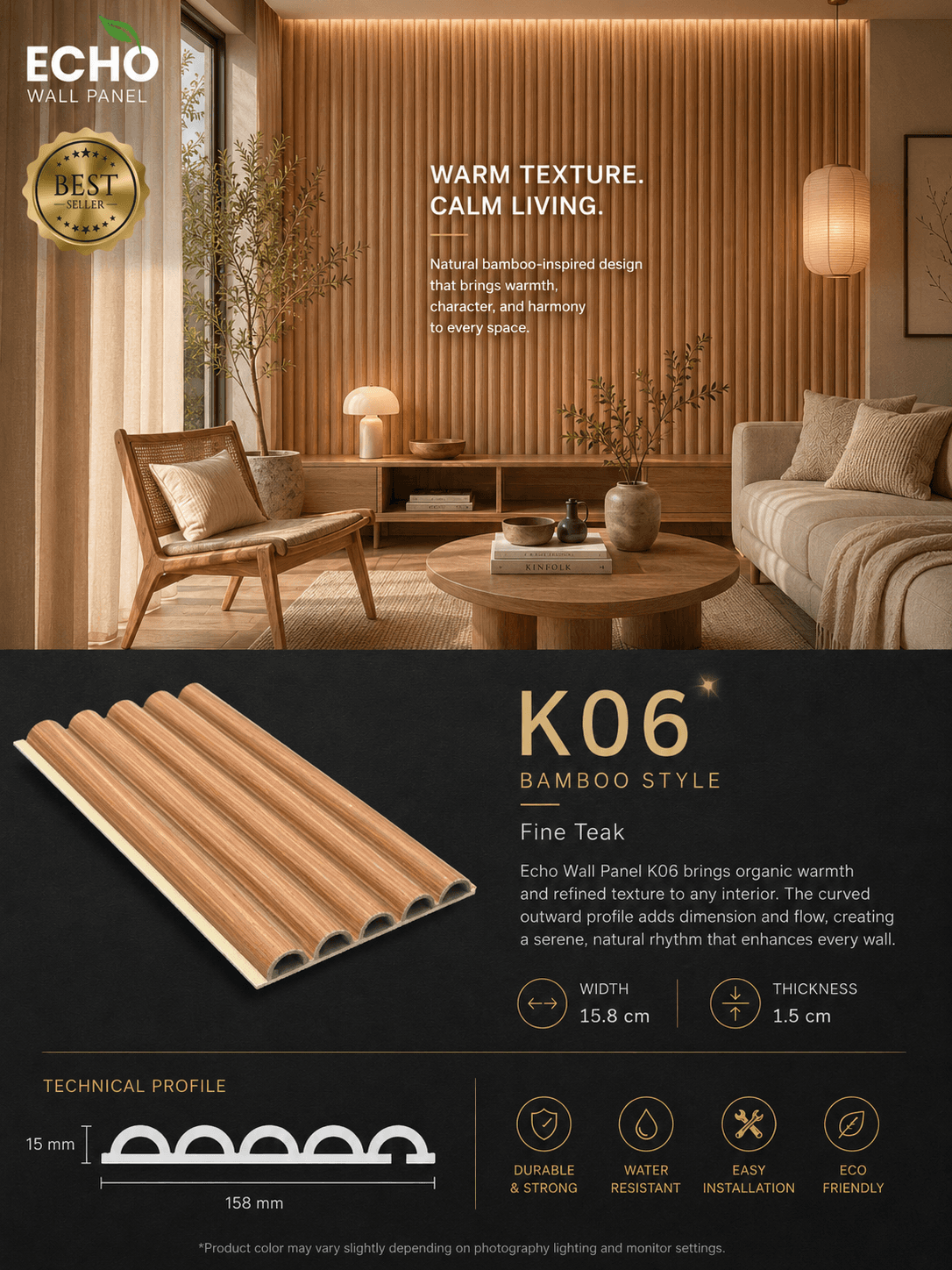 Poster katalog ECHO WPC Code K K06 Fine Teak