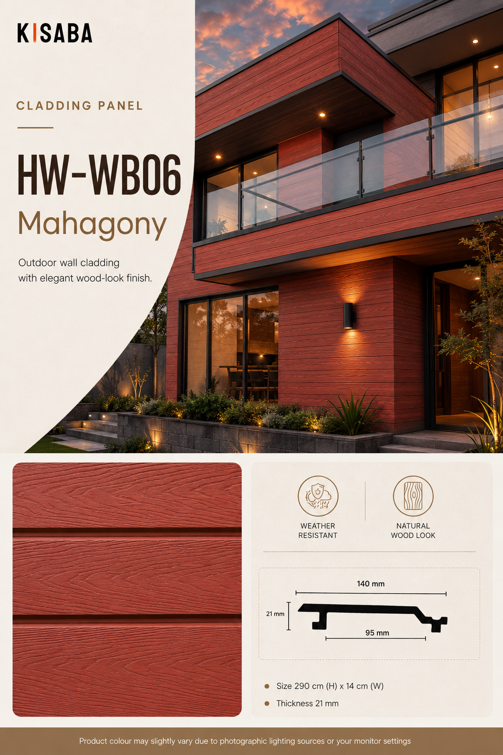 KISABA Cladding HW-WB06