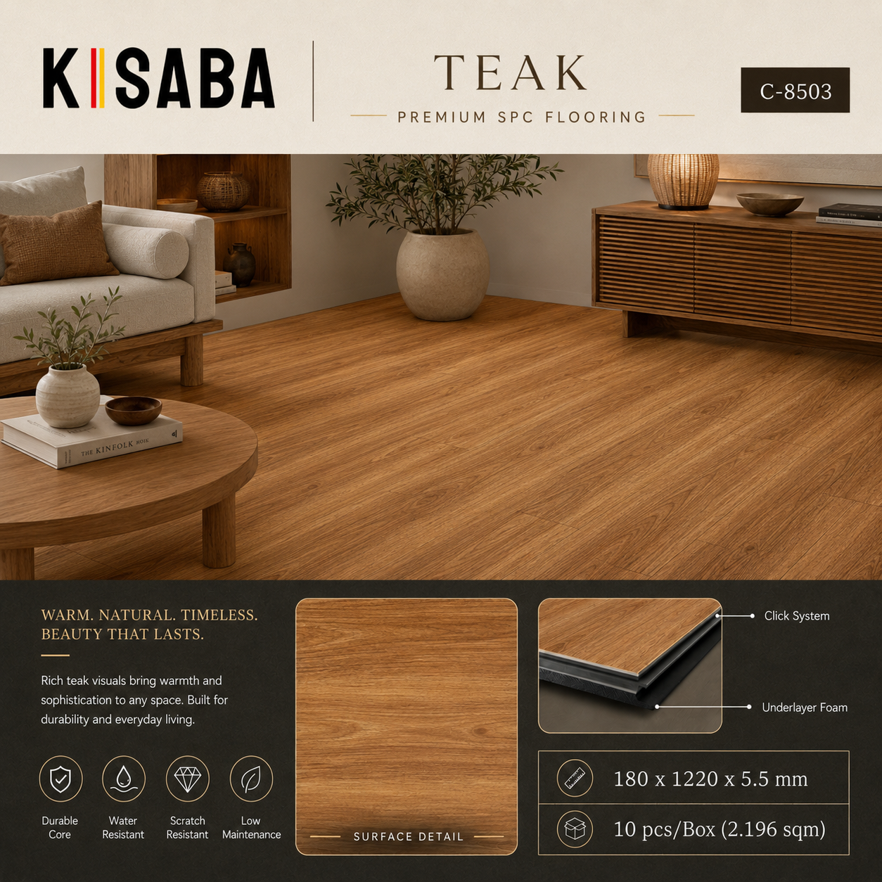 SPC KISABA C-8503 Teak