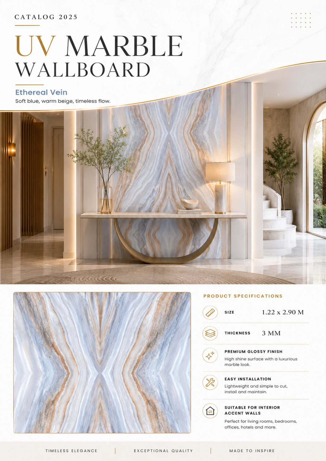 UV Marble Ethereal Vein